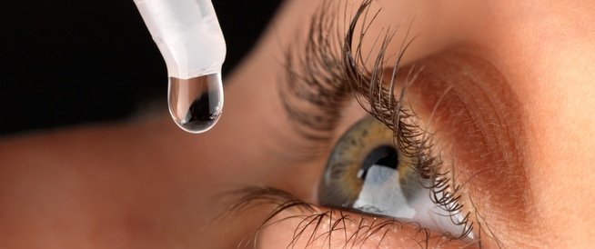 قطرات العين وصحة العين